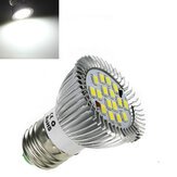 E27 7W 600LM bianco puro SMD 5630 LED Spotlightt lampadina 85-265V